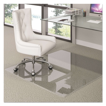 Deflecto Glass Chair Mat 36"x46", Clear CMG70433646